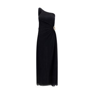 Oséree Women Lumière One-Shoulder Dress With Spiral Detail